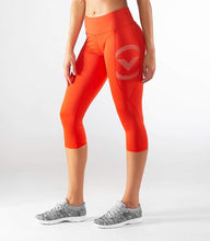 Load image into Gallery viewer, VIRUS ECO34 COOL V2 COMPRESSION CROP PANT - RED