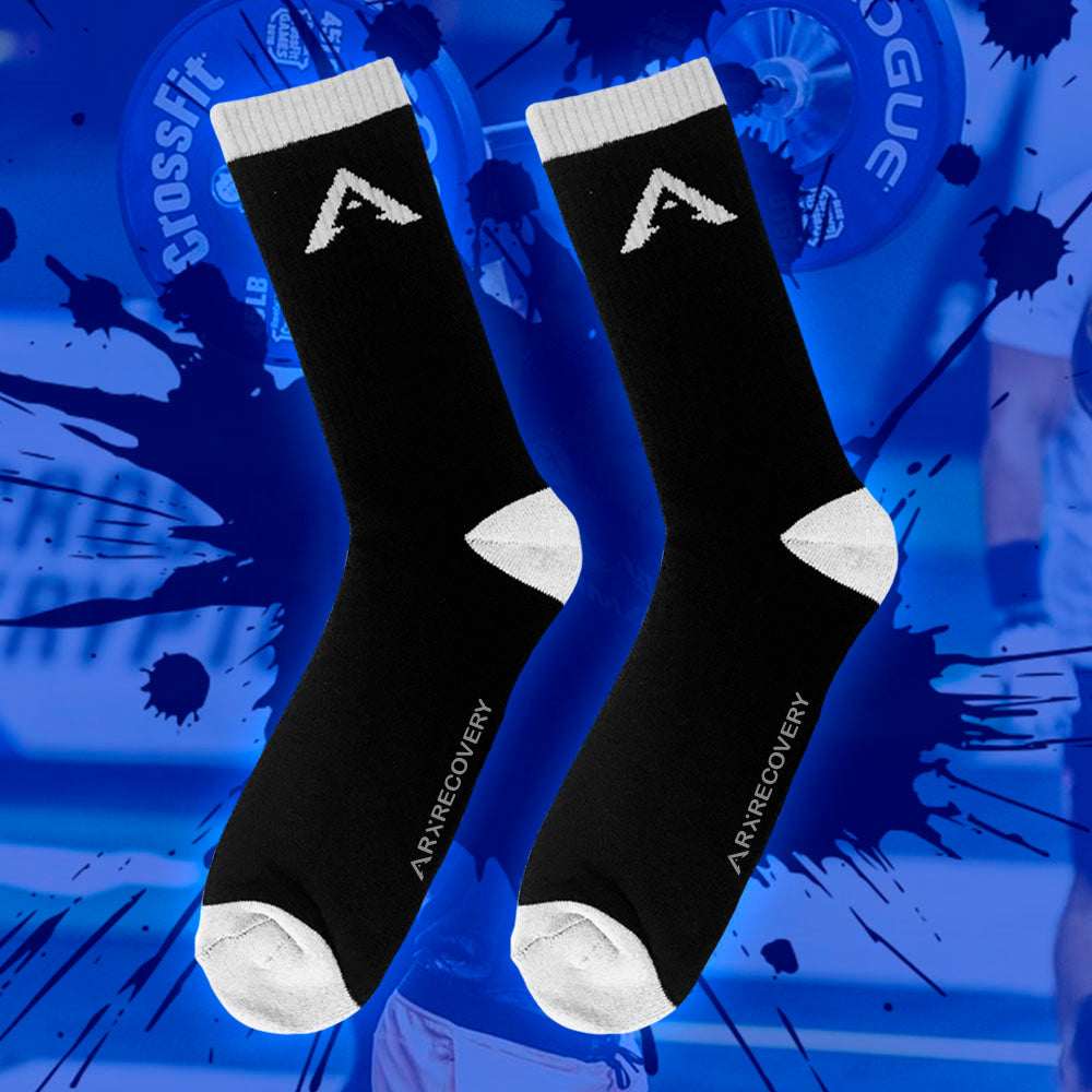 RX Recovery Mens Athletic Performance Crew Sock 8-13